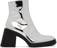 Justine Clenquet Silver Milla Boots
