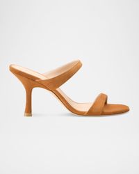 Nudist Suede Slide Sandals