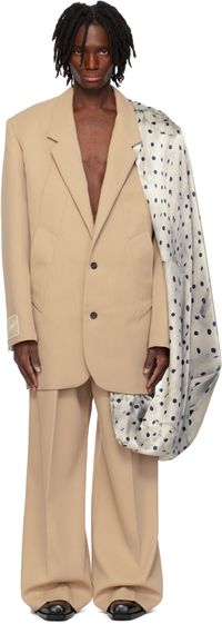 EGONlab Beige Cape Blazer