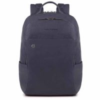 Piquadro - Sac à dos pour ordinateur 14 et ipad, petit - Taille Unique - Bleu