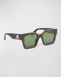 Men's Jackson Acetate Square Sunglasses
