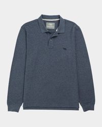 Men's Long-Sleeve Pique Polo Shirt