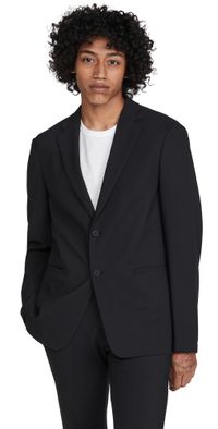 Theory Clinton Precision Ponte Blazer Black 40