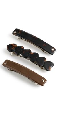 Emi Jay Barette Set of 3 Bear Hug One Size