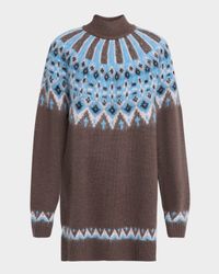 Liza Fair Isle Sweater Dress