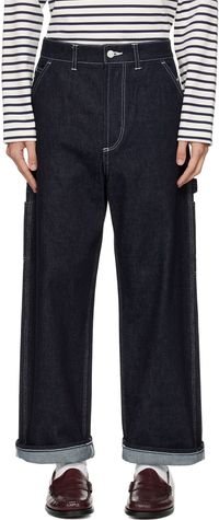 Junya Watanabe Indigo Carhartt Work In Progress Edition Jeans
