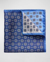Men's Four-in-One Silk Pocket Square