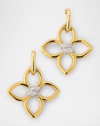 18K Yellow Gold Cialoma Diamond Earrings
