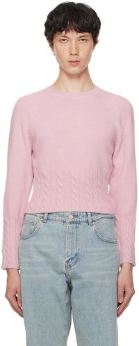 RECTO Pink Brushed Sweater