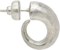 Parts of Four Silver Little Horn Single Earring