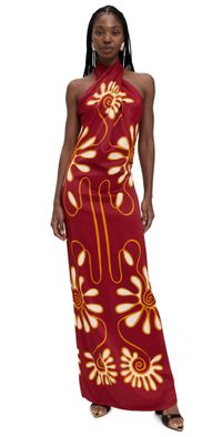 Cala de la Cruz Oliviera Dress Namurcarmin XS