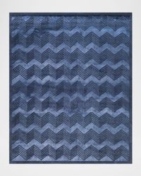 Monroe Chevron Hand Knotted Rug
