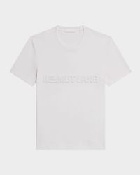 Men's Embossed Cotton T-Shirt