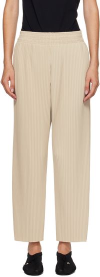 MM by Max Mara Beige Rolanda Pants