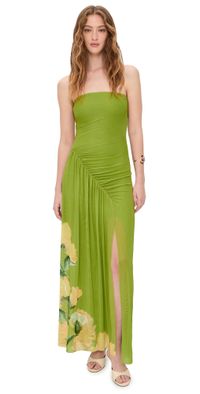 Bec + Bridge Citrina Strapless Dress Aniya Floral 14