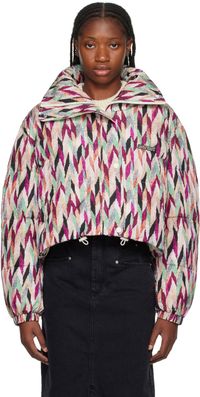 Isabel Marant Etoile Blouson matelassé multicolore