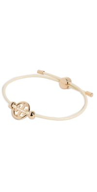Tory Burch Miller Slider Bracelet Tory Gold/Ivory One Size