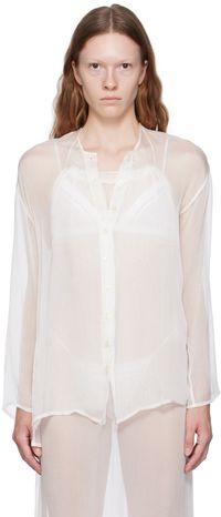 LESET White Celia Shirt