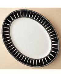 Marrakech Rimmed Oval Platter, 16"