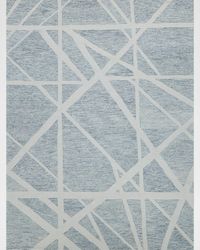 Miami Hand-Tufted Silver/Ivory Rug, 6' x 9'