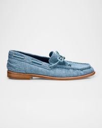 Carter Denim Boat Loafers