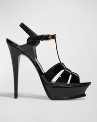 Tribute Patent Platform Sandals