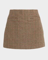 Cosette Houndstooth Skort
