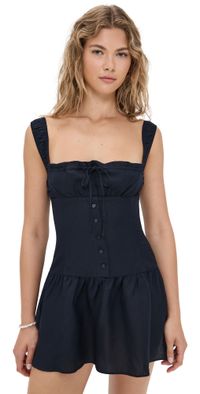 Lioness Heart Shaped Mini Dress Navy XXXXL