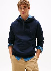 Tommy Hilfiger - Sweat à capuche en coton - Taille XL - Bleu
