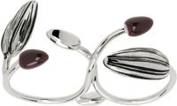 LEMAIRE Silver Girasol Double Ring
