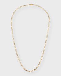 18K Yellow Gold Marrakech Onde Single Link Necklace