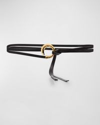Cintura Leather Wrap Belt
