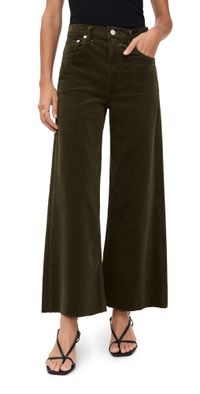 Citizens of Humanity Lyra Wide Leg Corduroy Crop Pants Costes 23