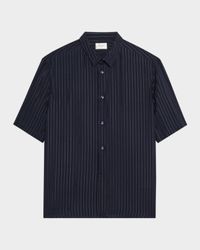 Men's Tonal Stripe Button-Down Shirt