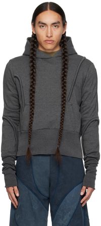 Mainline:RUS/Fr.CA/DE Gray Piping Hoodie