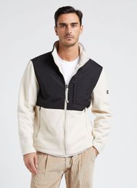 Aigle - Polaire col montant - Taille L - Jaune