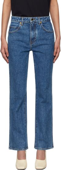 KHAITE Blue Vivian Jeans