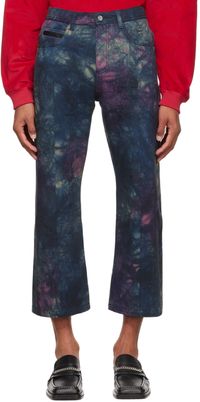 PALMER Purple Tie-Dye Jeans