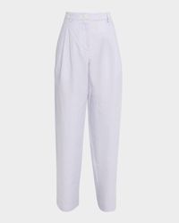 Eleanor High-Rise Linen Pants