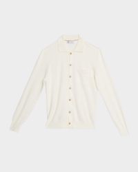 Men's Cotton Ribbed Cardigan