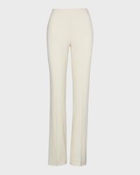 Alandra Straight-Leg Wool Pants