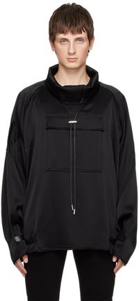 RTA Black Callen Utility Shirt
