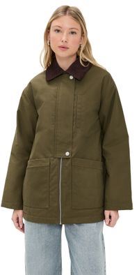 ALIGNE Oak Coat Khaki 6