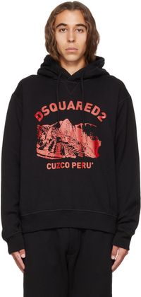 Dsquared2 Black Cuzco Hoodie