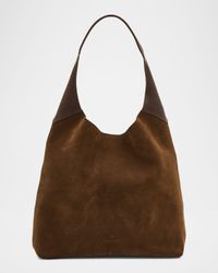 Le Laudi Suede Shoulder Bag