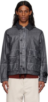 C.P. Company Gray Rafia Mille Jacket