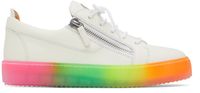Giuseppe Zanotti White Frankie Sneakers