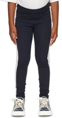 Marni Kids Navy Logo Leggings