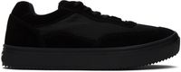 Comme des Garçons Homme Black Suede & Mesh Sneakers