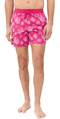 Vilebrequin Moorea Swim Trunks 5.75 Groseille M